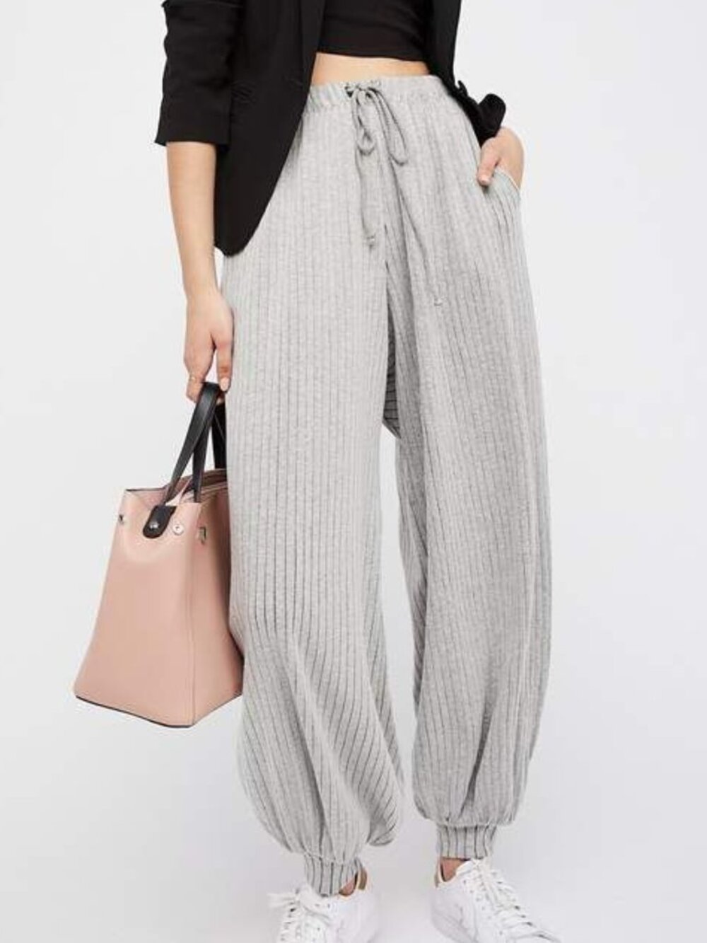 RARE Free People Ready for Rib Joggers